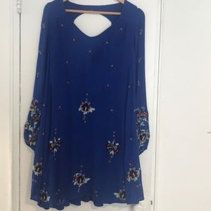 Free People Oxford Embroidered Dress